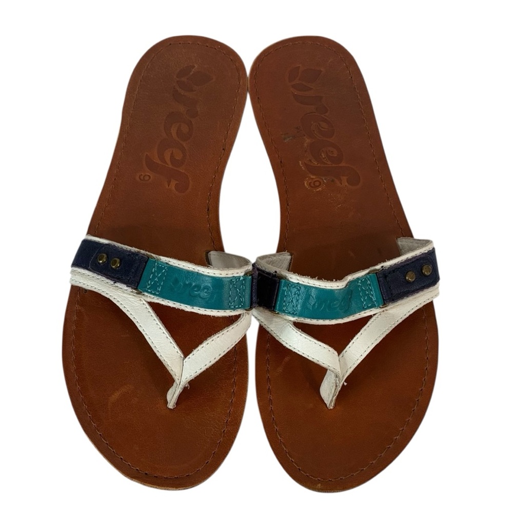 REEF Hali Flip Flops Sz 9